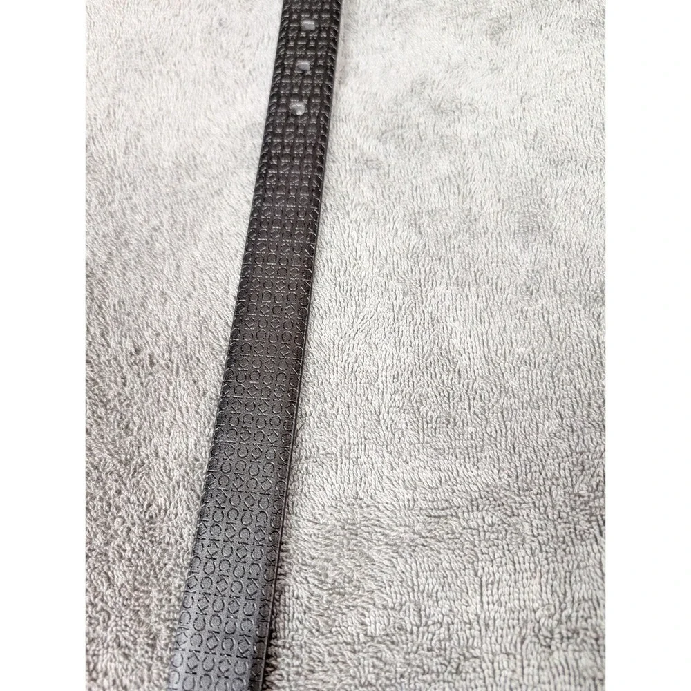 calvin klein‎ monogram logo belt size small